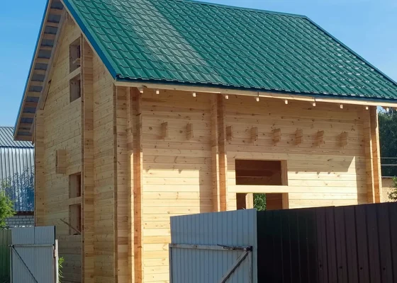 Дом из двойного бруса