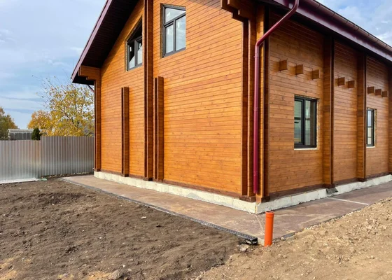 Дом из двойного бруса