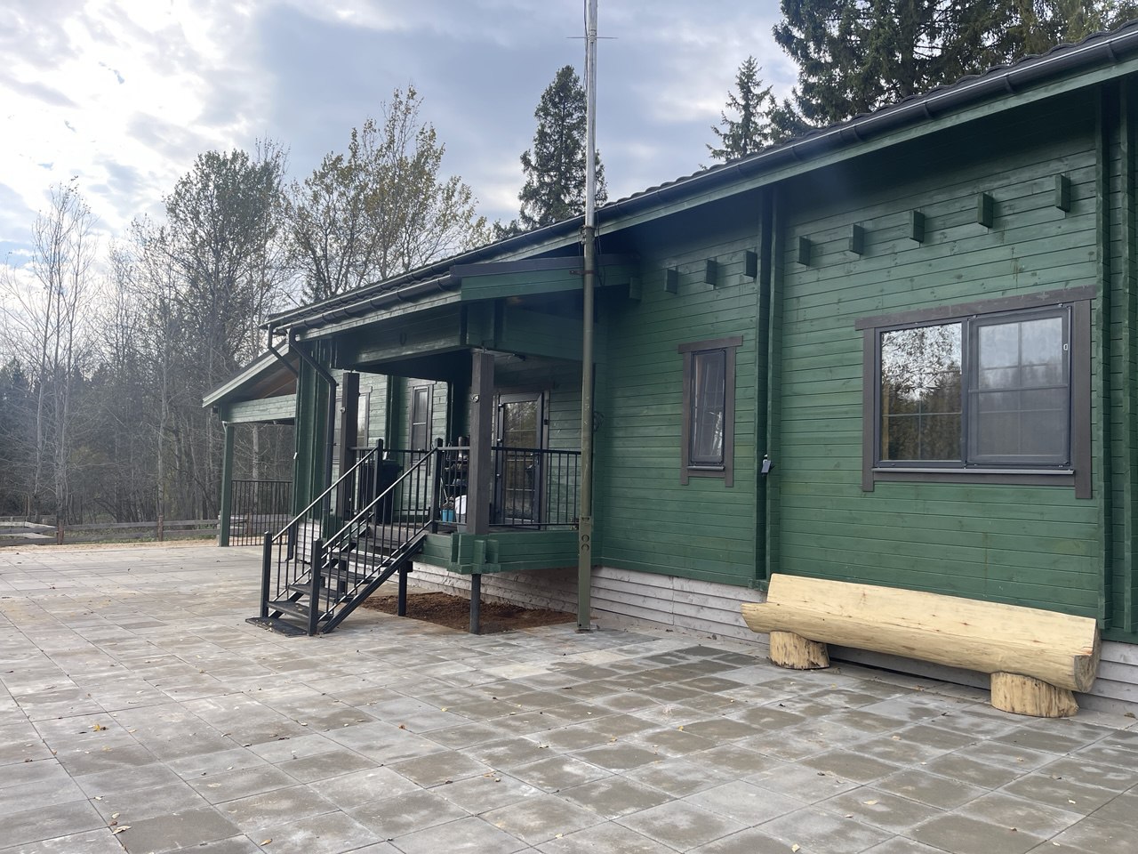 Дом из двойного бруса